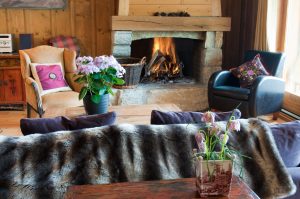 Chalet Skye living space