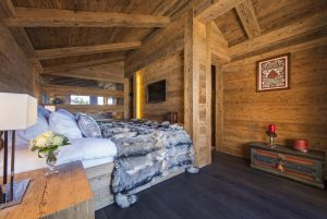 chalet makini wooden interiors