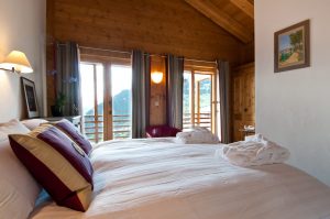 Chalet Skye double bedroom interior