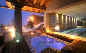 Chalet Spa Hot Tub