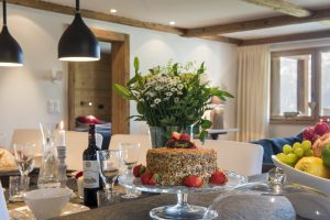 Chalet Apartment Saana Dining